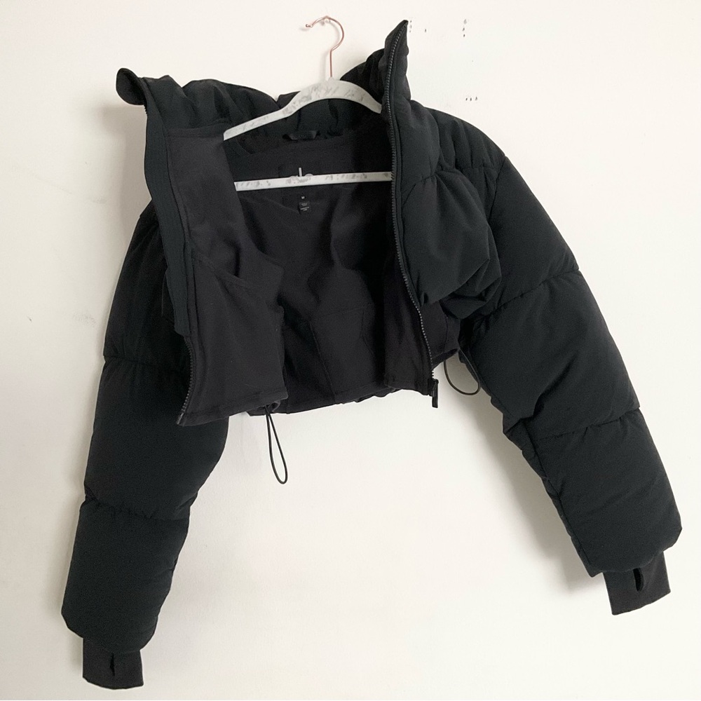 Alo Yoga Main Act Corset Puffer Black M - Picture 11 of 16